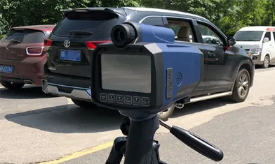 How traffic enforcement uses handheld laser speed guns